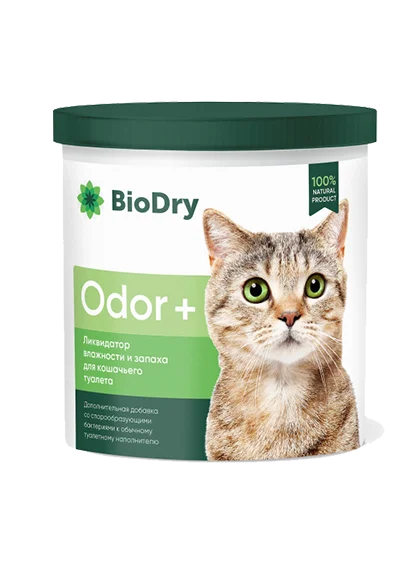 BioDry для кошек — Сухая дезинфицирующая присыпка