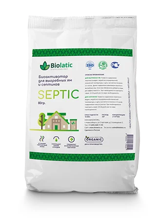 Septic — Биоактиватор для выгребных ям и септиков